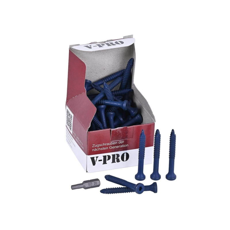 V-PRO Zugschraube 5.5 x 48 mm 50 Stück