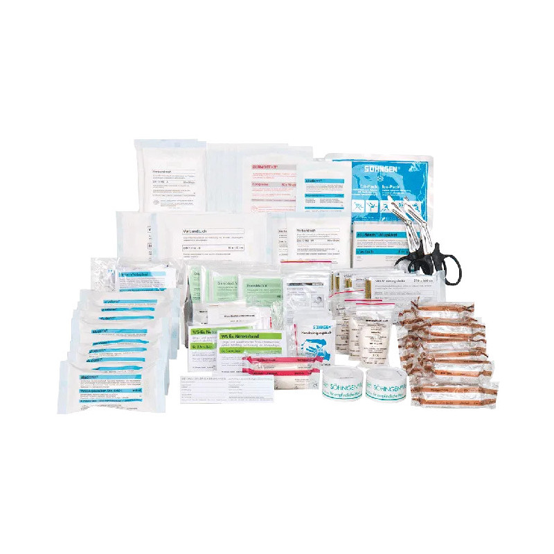 Füllung nach DIN 14142.  Sterile Verbandstoffe von SÖHNGEN