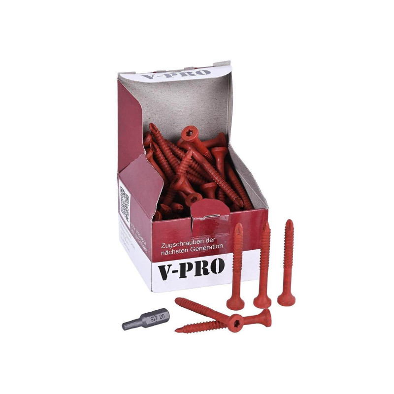 V-PRO Zugschraube 4.8 x 48 mm 50 Stück